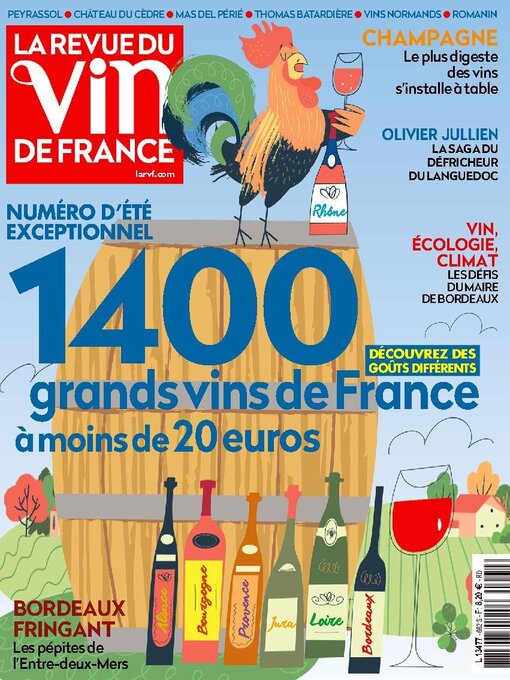 Title details for La Revue du Vin de France by Revue du Vin de France - Available